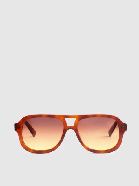 Madewell Logaan Aviator Sunglasses