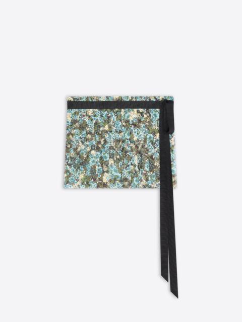 Dries Van Noten PLEATED WRAP SKIRT