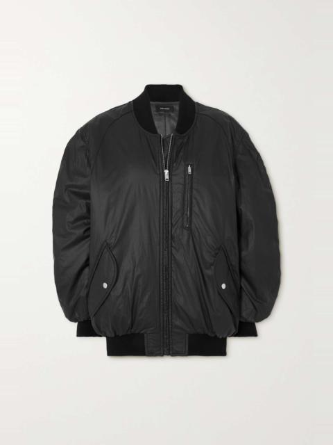 Kayama oversized cotton bomber jacket