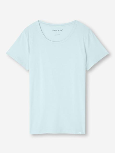 Women's T-Shirt Lara Micro Modal Stretch Ice Blue