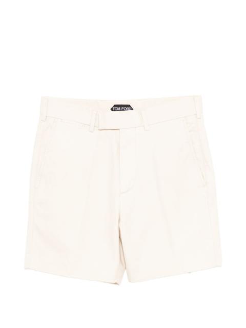 TOM FORD brushed tailored shorts