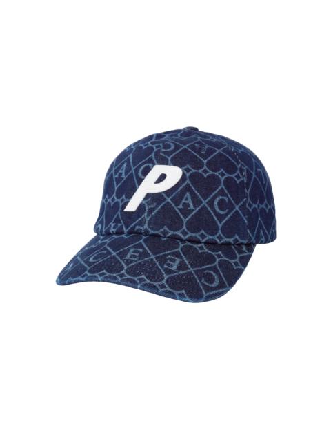 PALACE DENIM P 6-PANEL INDIGO HEART