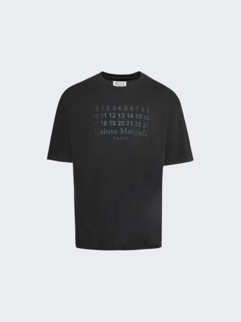 Maison Margiela Logo Tee Washed Black