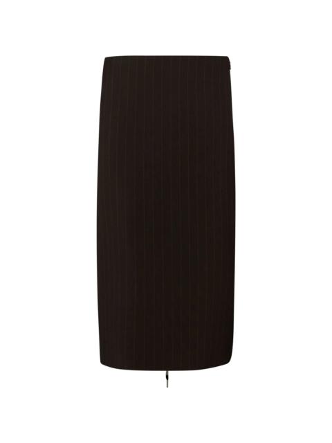 x Lotta Volkova lace-up skirt