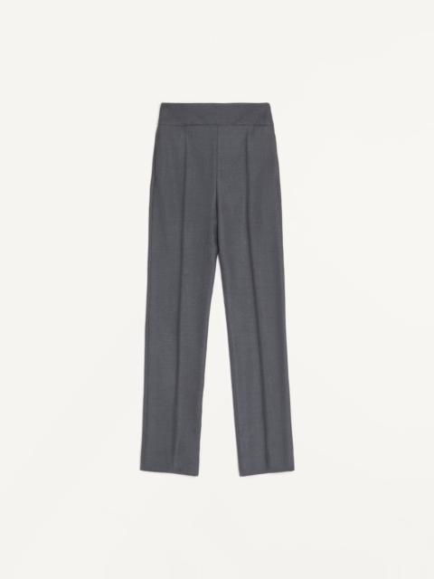 Valentino TEXTURED SILK WOOL PANTS