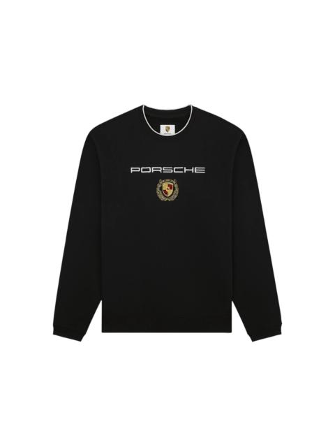 AIMÉ LEON DORE Aime Leon Dore x Porsche Embroidered Crewneck Sweatshirt Black