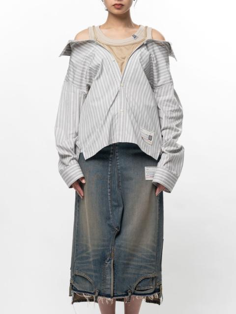 Maison MIHARAYASUHIRO 【EXCLUSIVE】Triple Layered Stripe Shirt