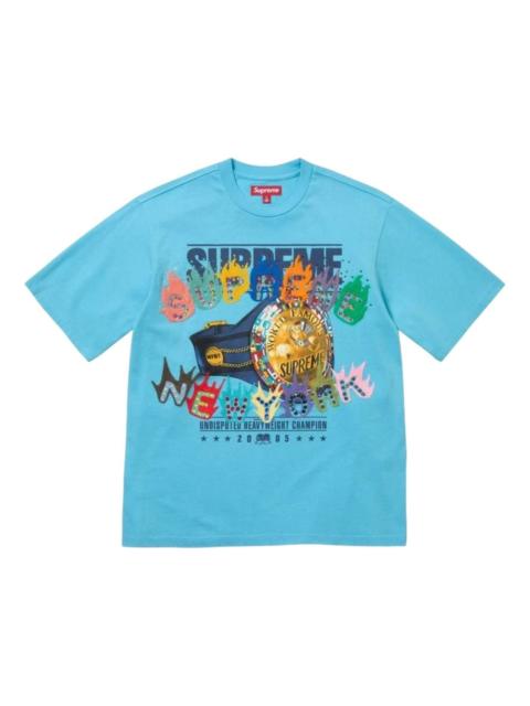 Supreme Supreme FW26 Undisputed S/S T-Shirt 'Light Blue' SUP-FW26-015-BLU