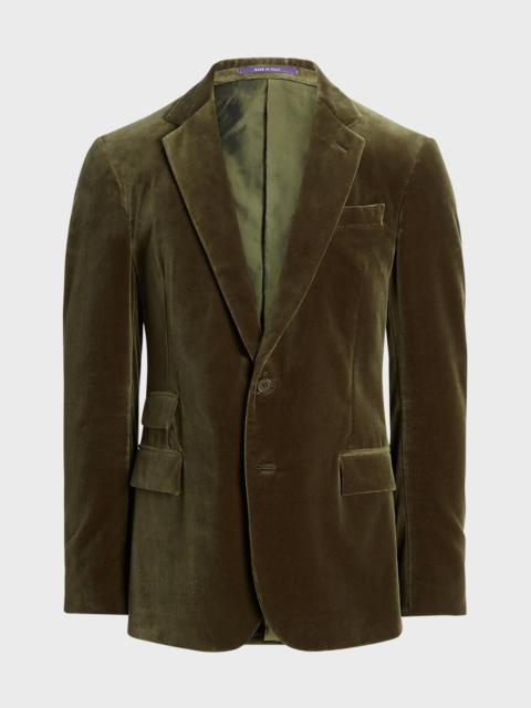 Ralph Lauren Men's Kent Hand-Tailored Velvet Jacket