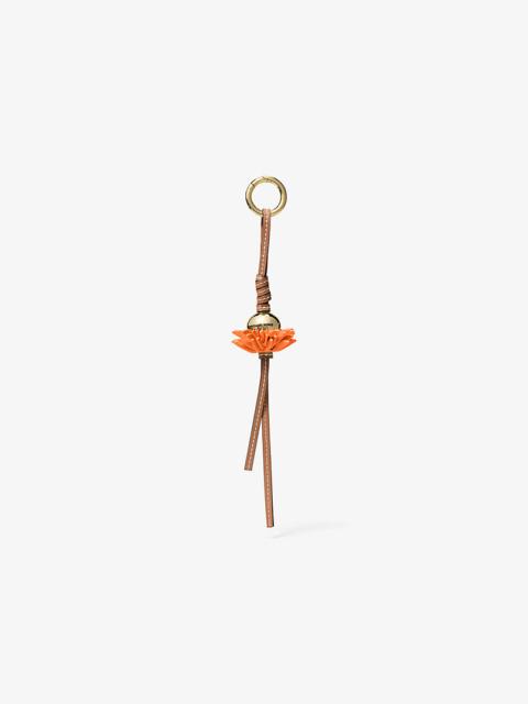 MICHAEL KORS Leather Flower Bag Charm