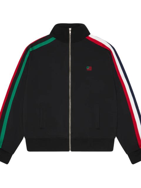 DENIM TEARS Star Track Black Zip Up FW25 Jacket "Black" DT580