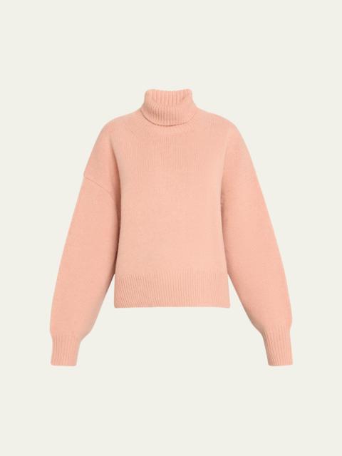 ZANKOV Wolfgang Colorblock Wool Turtleneck