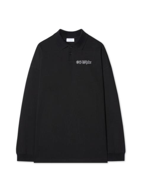 Black Gang L/s Polo