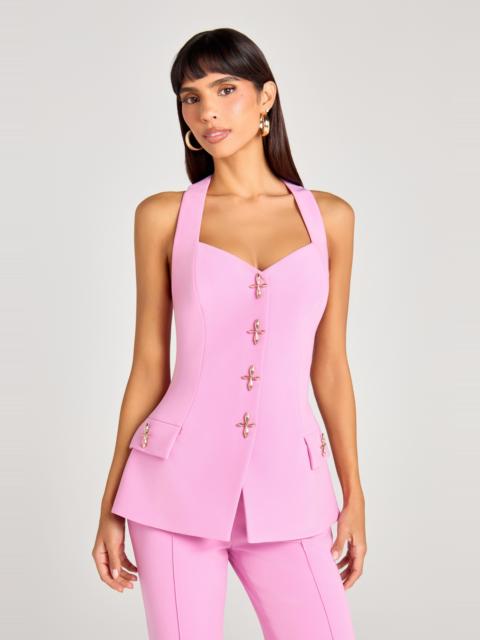 NADINE MERABI Zoe Pink Waistcoat