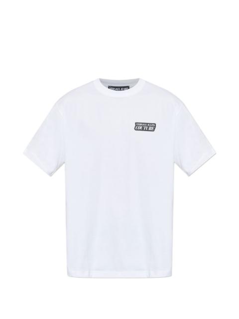 VERSACE JEANS COUTURE patch T-shirt