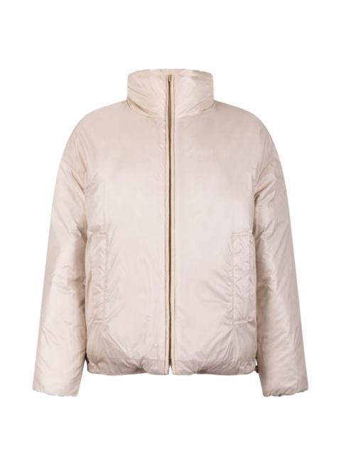 Max Mara short reversible cashmere puffer jacket - albino