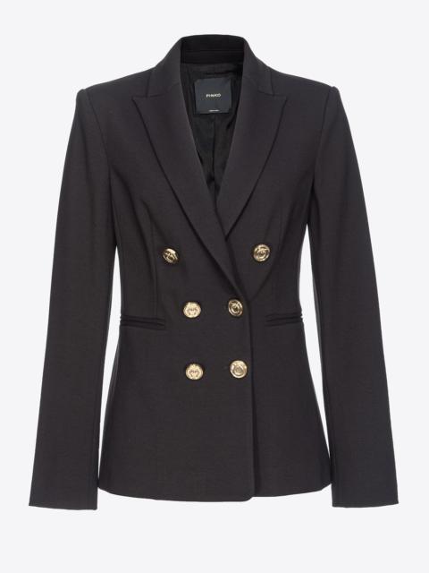 PINKO BLAZER WITH METAL BUTTONS