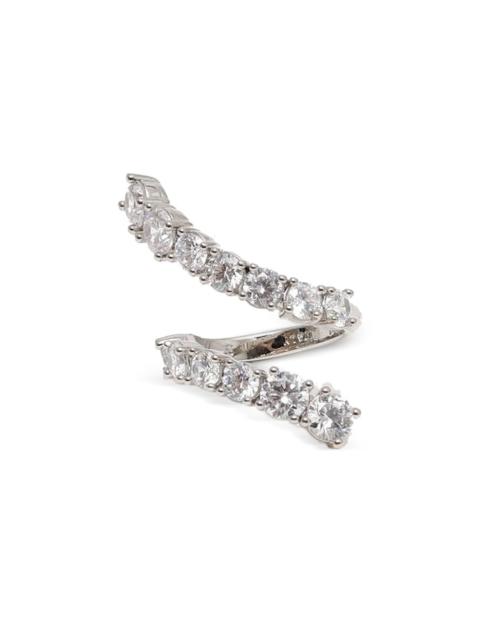 PANCONESI double-band embellished ring