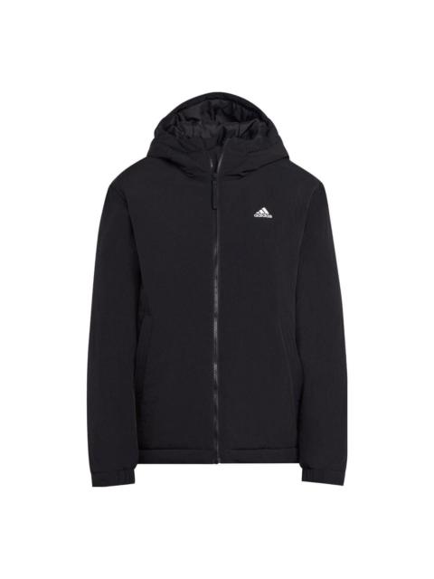 adidas (WMNS) adidas BSC Sturdy Insulated Hooded Jacket 'Black' HT8712