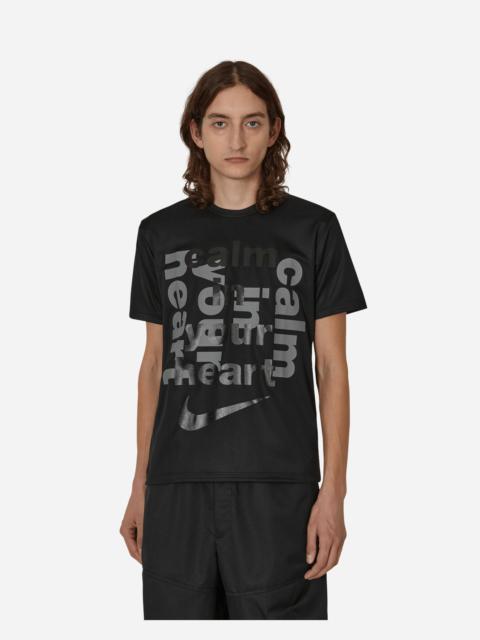 BLACK COMME des GARÇONS Nike Calm in Your Heart T-Shirt Black