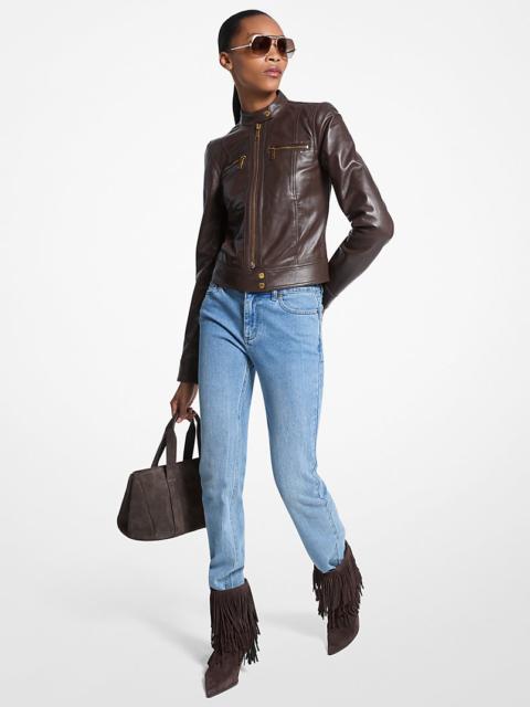 MICHAEL KORS Leather Jacket