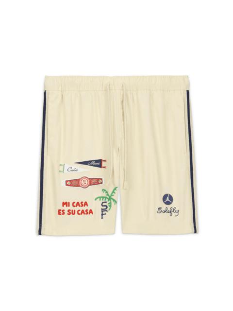 Jordan Nike Jordan Pro x Solefly Souvenir Shorts Beige