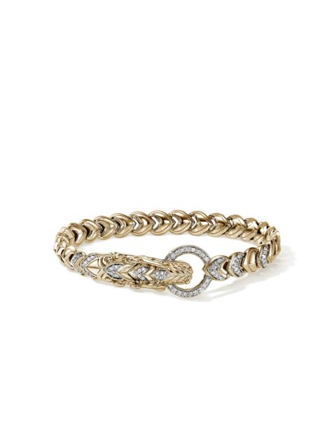 JOHN HARDY Naga Bracelet, Gold, Diamonds