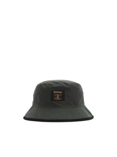 Barbour canvas bucket hat