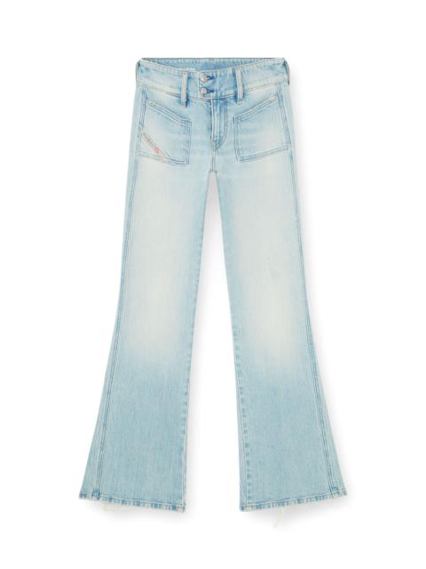 Diesel BOOTCUT JEANS LOW WAIST D-HUSH