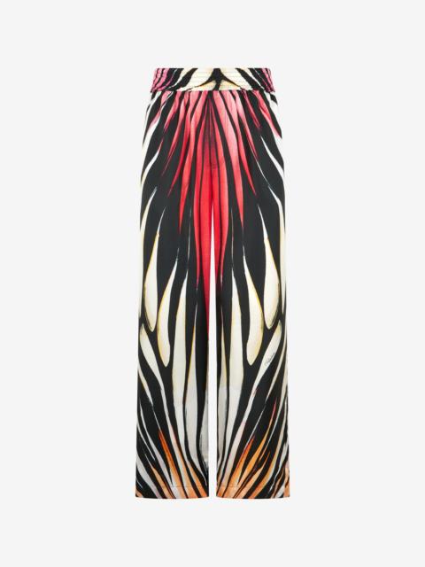 Roberto Cavalli Ray Of Paradise Print Trousers