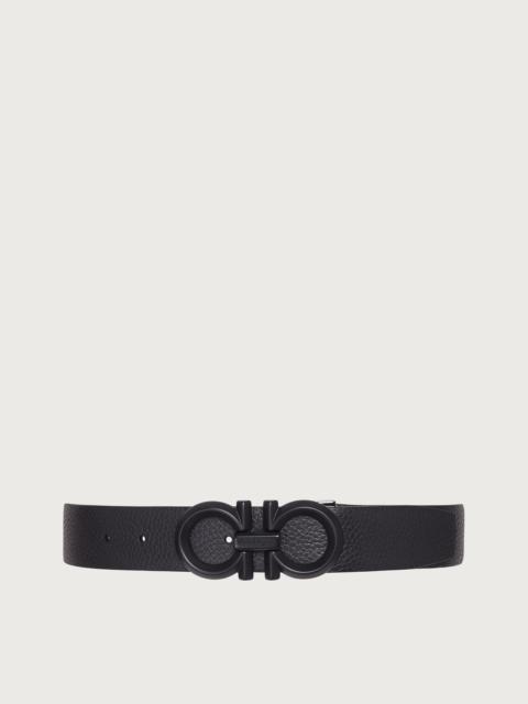 Reversible and adjustable Gancini belt