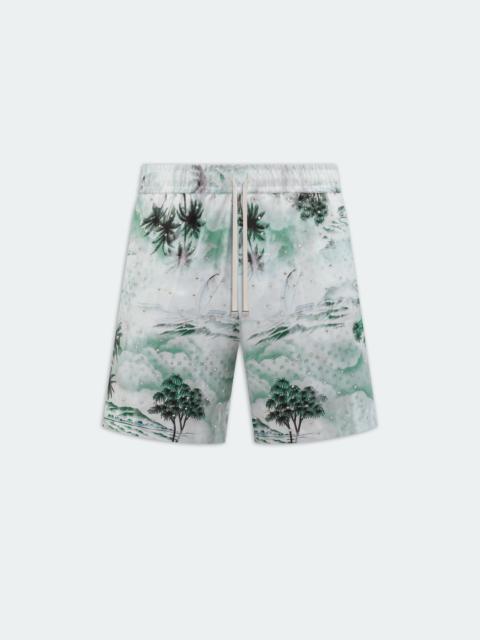 AMIRI HAWAIIAN PRINT SHORT