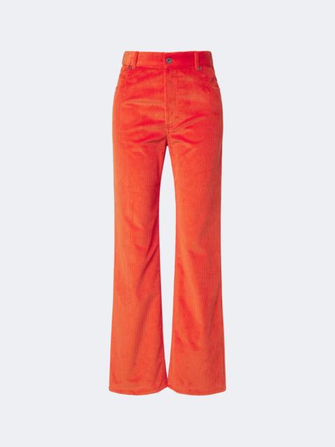 Loewe Cotton corduroy straight pants