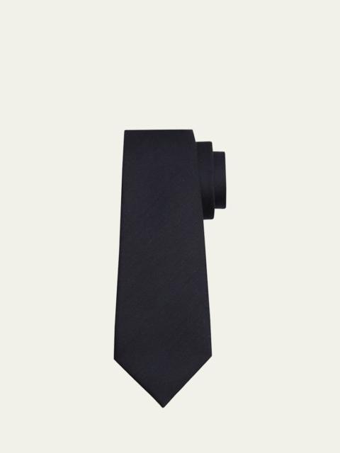 ZEGNA Men's Oasi Cashmere Solid Tie