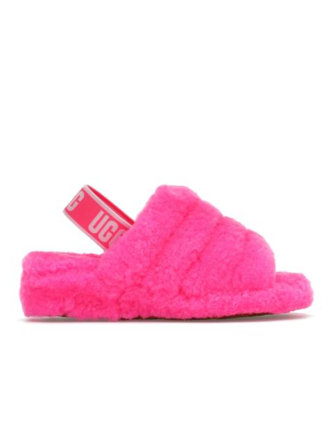 UGG UGG Fluff Yeah Slide Taffy Pink (Women's)