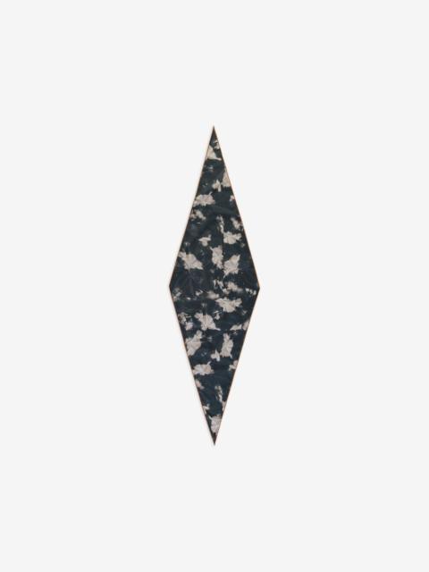 ZEGNA floral-print diamond-shaped scarf