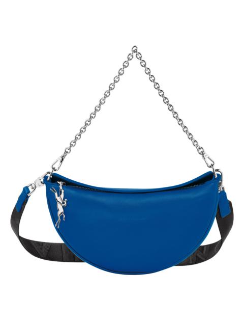 Longchamp Smile S Crossbody bag Electric Blue - Leather
