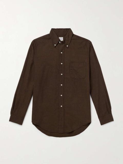 orSlow Button-Down Collar Cotton and Lyocell-Blend Flannel Shirt