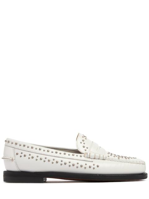 SEBAGO Dan studded leather loafers