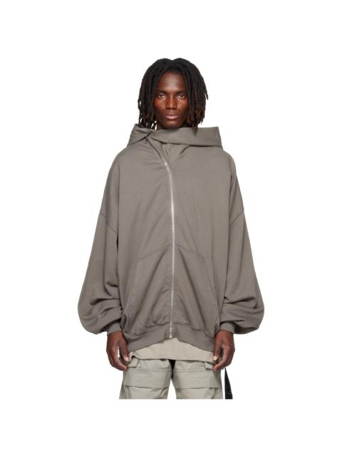Rick Owens DRKSHDW Gray Tower Mountain Hun Hoodie