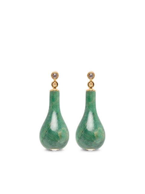 TOTEME Jade drop-design earrings