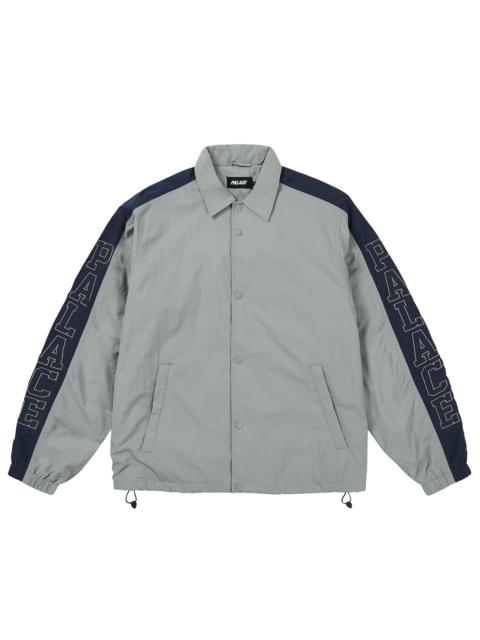 PALACE STACKED COACH JACKET GREY