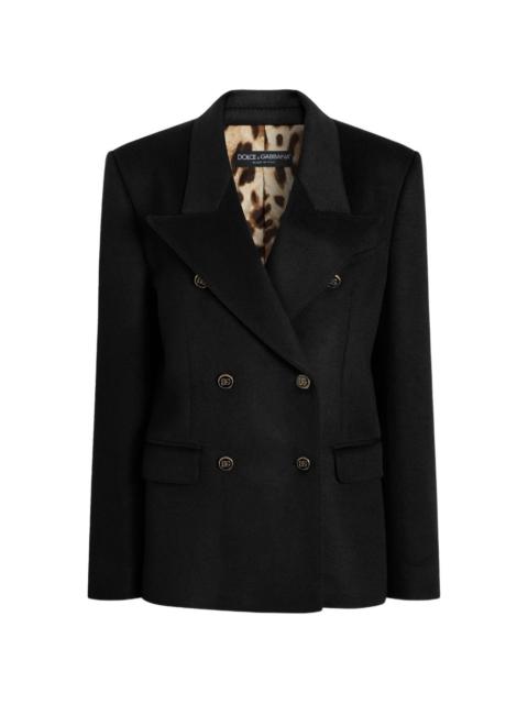 Dolce & Gabbana Linda double-breasted cashmere jacket