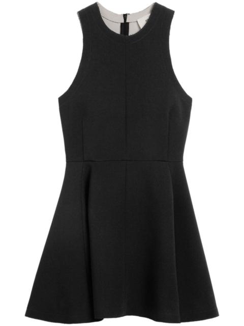 AMI Paris sleeveless virgin-wool minidress