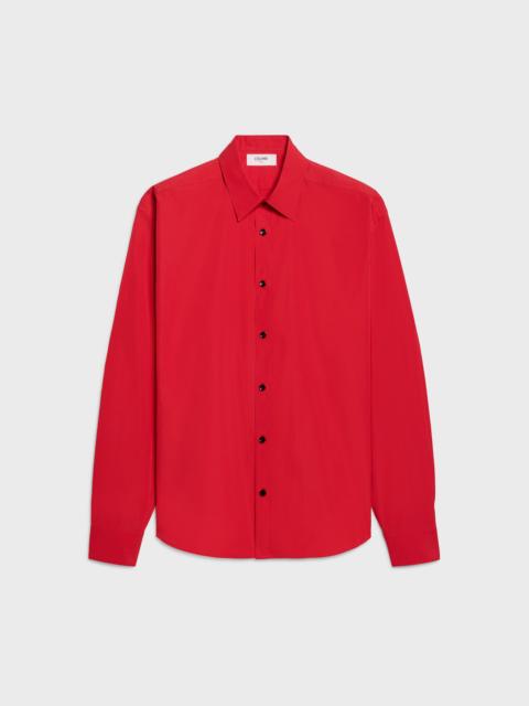 CELINE loose shirt IN COTTON POPLIN