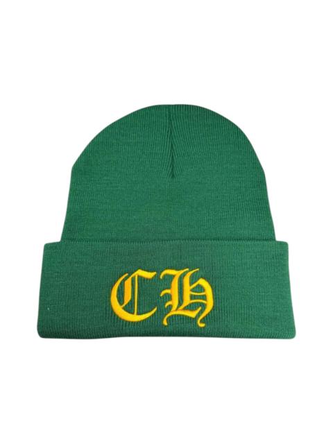 Chrome Hearts Chrome Hearts CH Logo Beanie Green/Yelllow