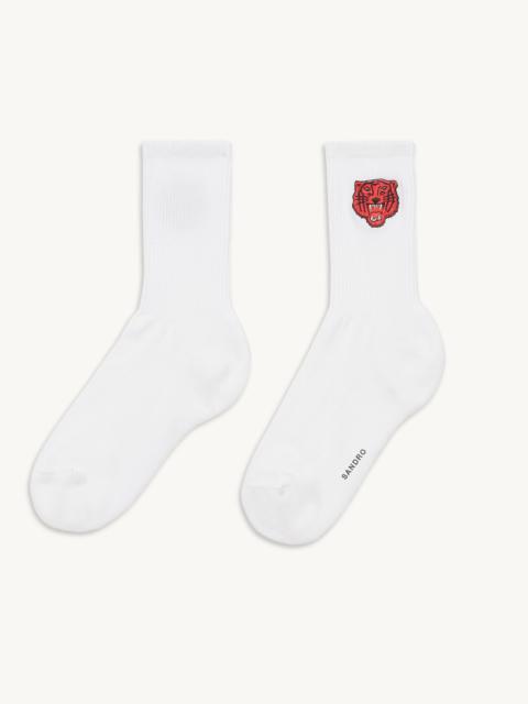 Sandro Socks with patch