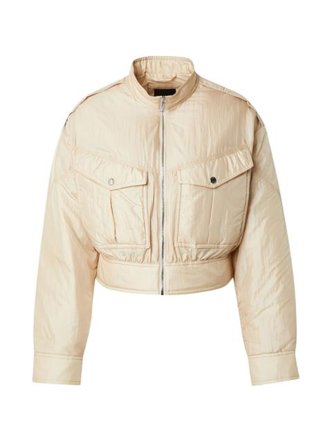 BOSS zip-up chest-pocket jacket