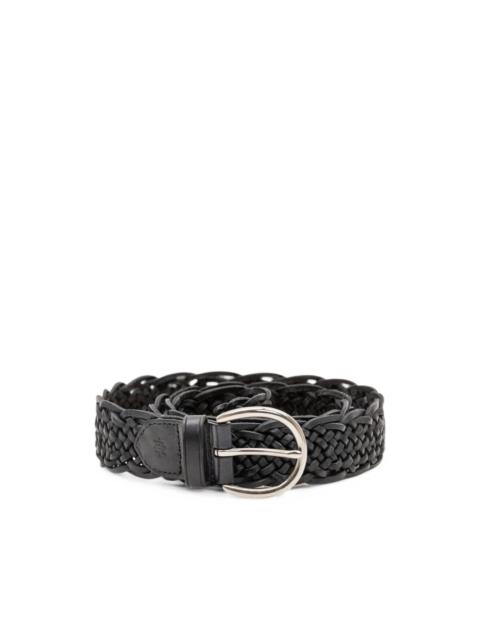 DRAGON DIFFUSION London woven leather belt