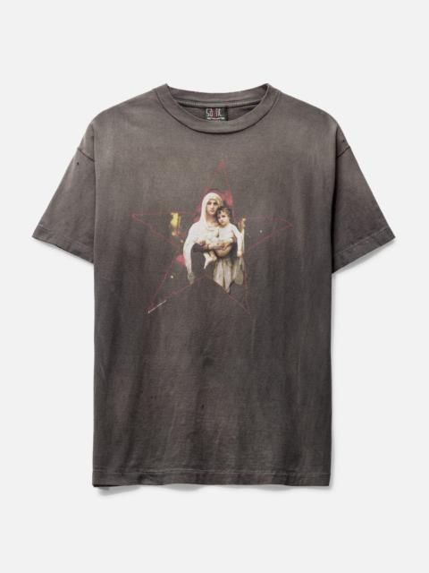 SAINT M×××××× B for Reaper graphic-print T-shirt | REVERSIBLE